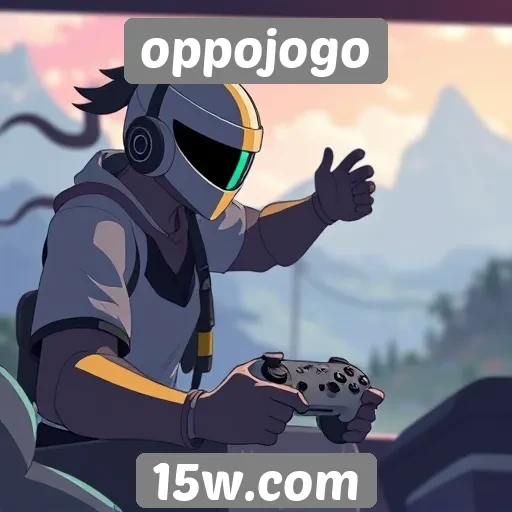 Interface do usuário do OppoJogo em destaque